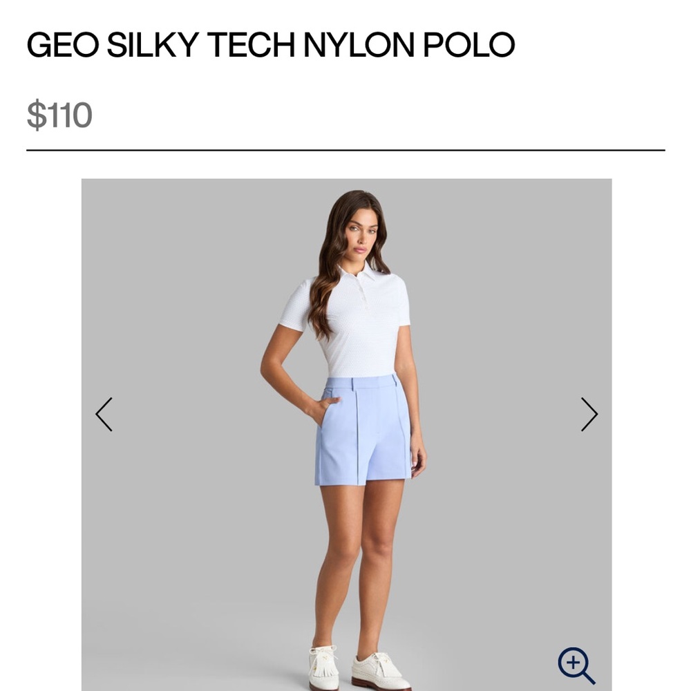 G/Fore silky tech polo XS
